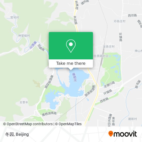 冬园 map