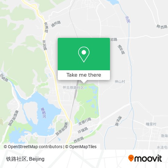 铁路社区 map