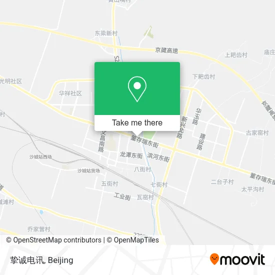 挚诚电讯 map