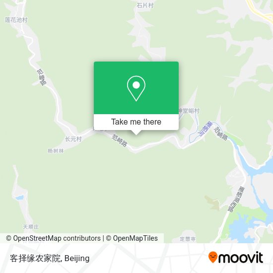 客择缘农家院 map