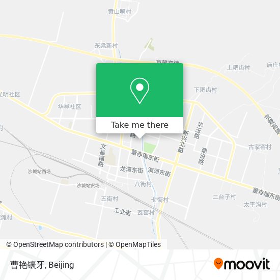曹艳镶牙 map