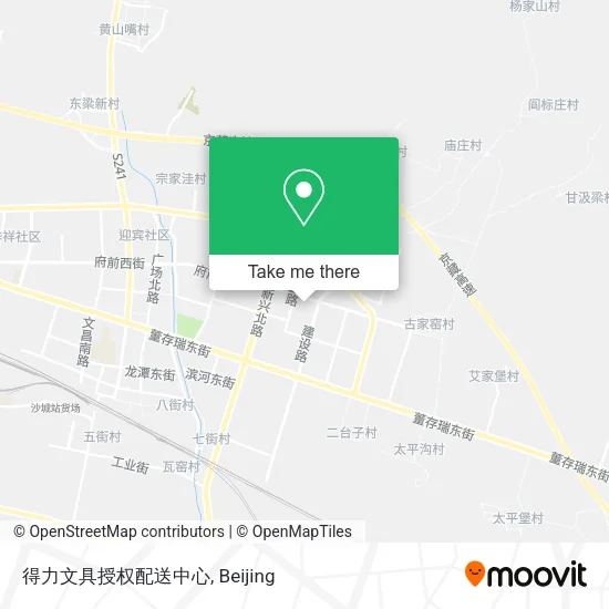 得力文具授权配送中心 map