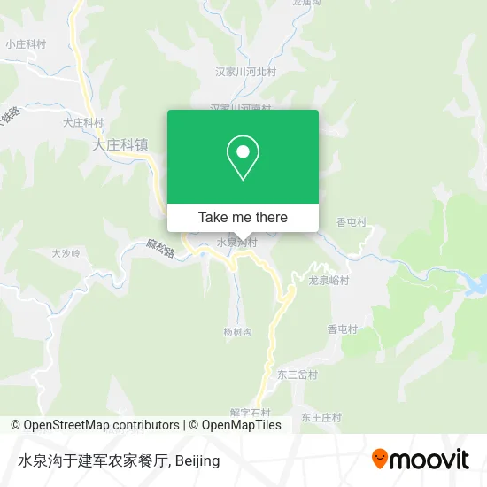 水泉沟于建军农家餐厅 map