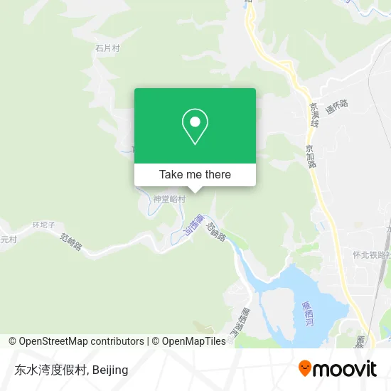 东水湾度假村 map