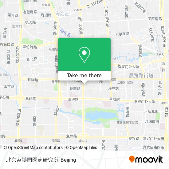 北京荔博园医药研究所 map