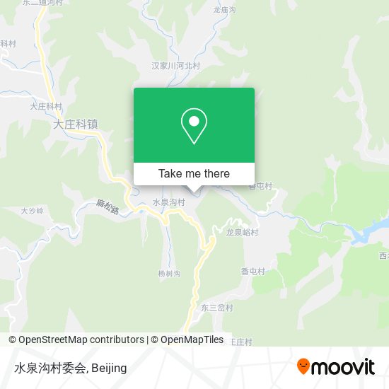 水泉沟村委会 map