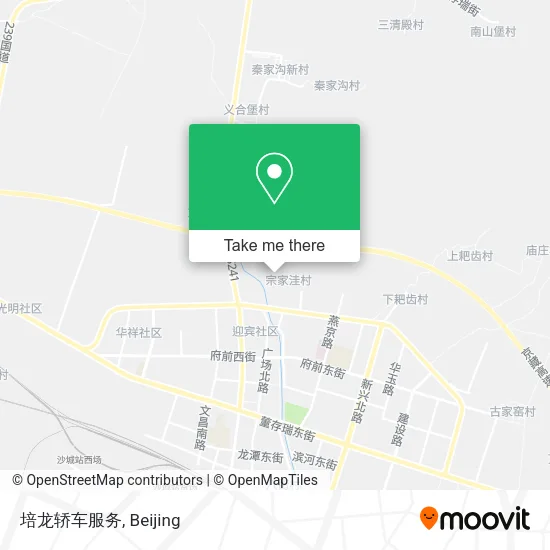培龙轿车服务 map