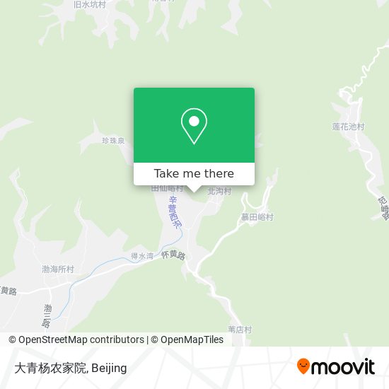 大青杨农家院 map