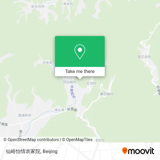 仙峪怡情农家院 map