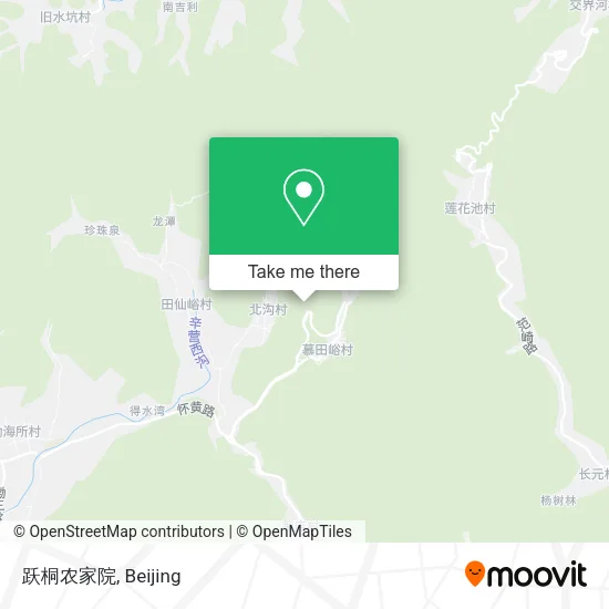 跃桐农家院 map