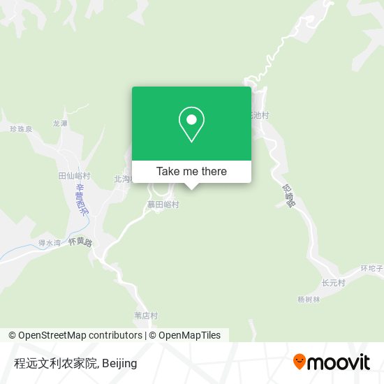 程远文利农家院 map