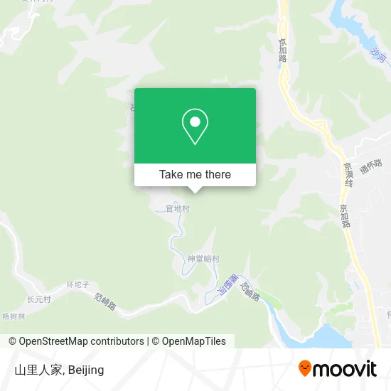 山里人家 map