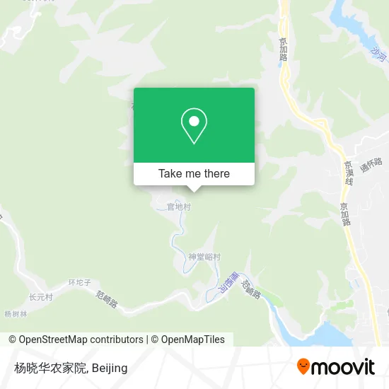 杨晓华农家院 map