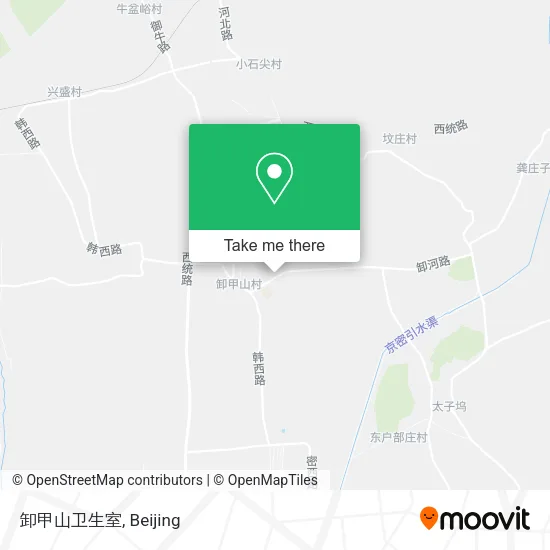卸甲山卫生室 map