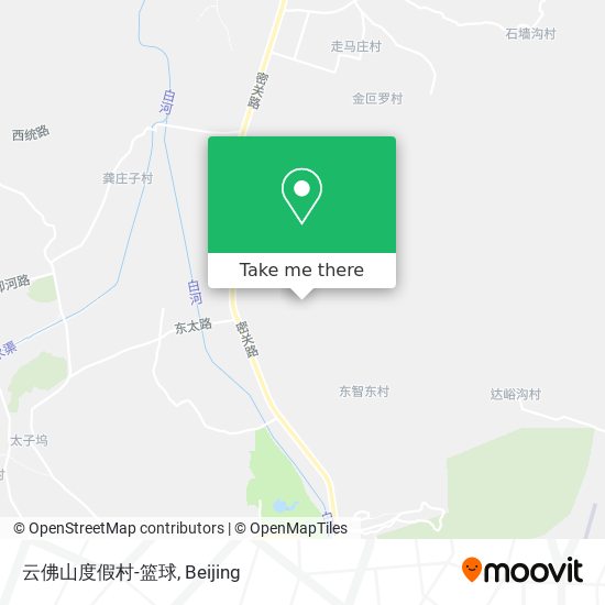 云佛山度假村-篮球 map