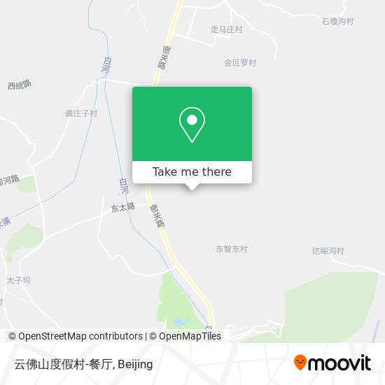 云佛山度假村-餐厅 map