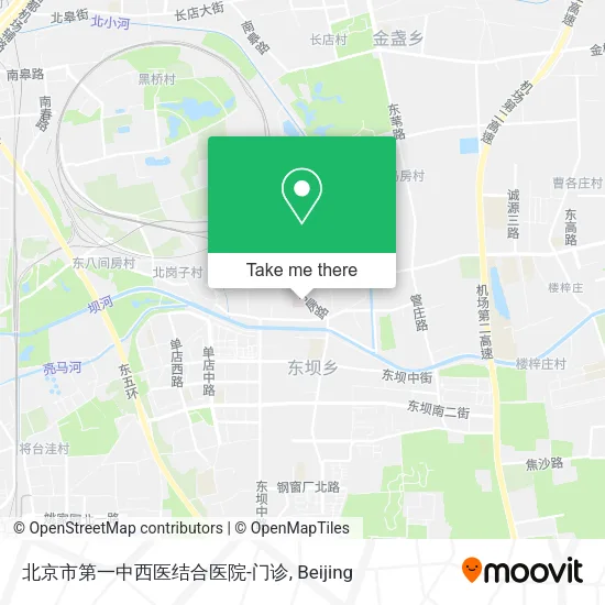 北京市第一中西医结合医院-门诊 map