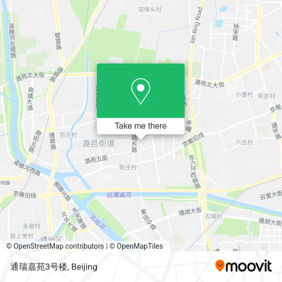 通瑞嘉苑3号楼 map