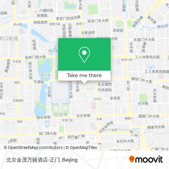 北京金茂万丽酒店-正门 map