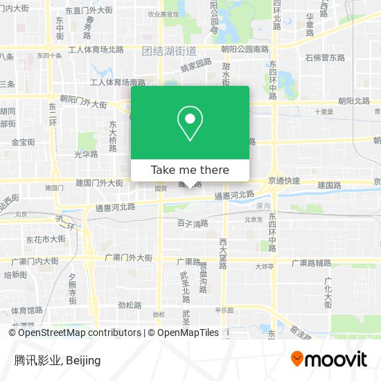 腾讯影业 map