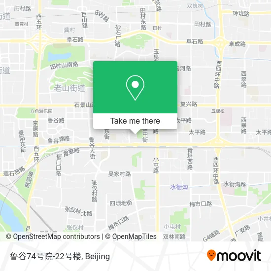 鲁谷74号院-22号楼 map