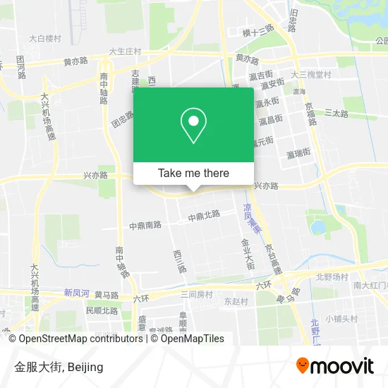 金服大街 map
