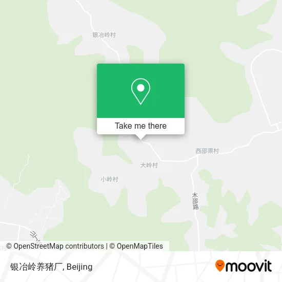 银冶岭养猪厂 map