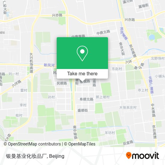 银曼基业化妆品厂 map