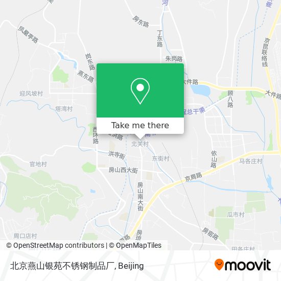 北京燕山银苑不锈钢制品厂 map