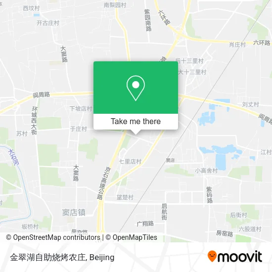 金翠湖自助烧烤农庄 map