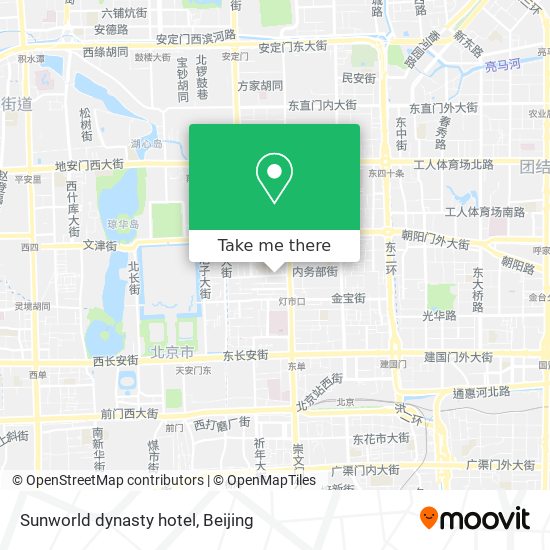 Sunworld dynasty hotel map