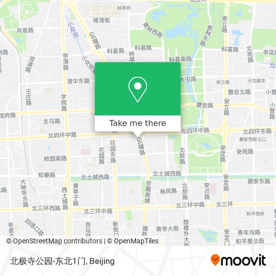 北极寺公园-东北1门 map