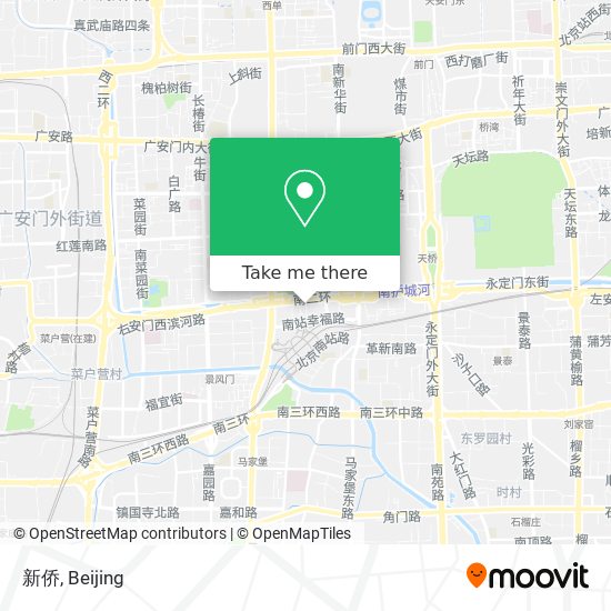 新侨 map