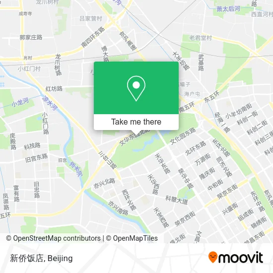 新侨饭店 map