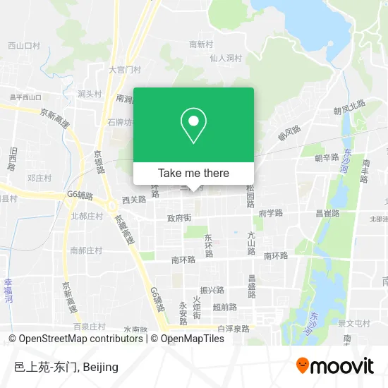 邑上苑-东门 map