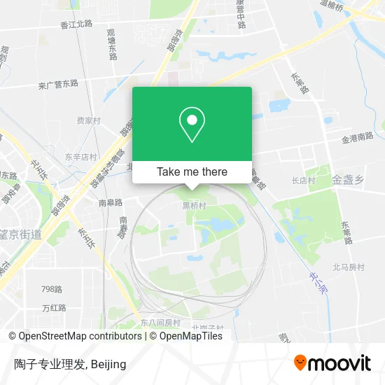 陶子专业理发 map
