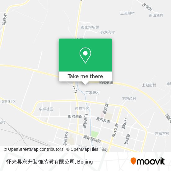 怀来县东升装饰装潢有限公司 map