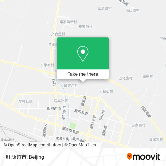 旺源超市 map