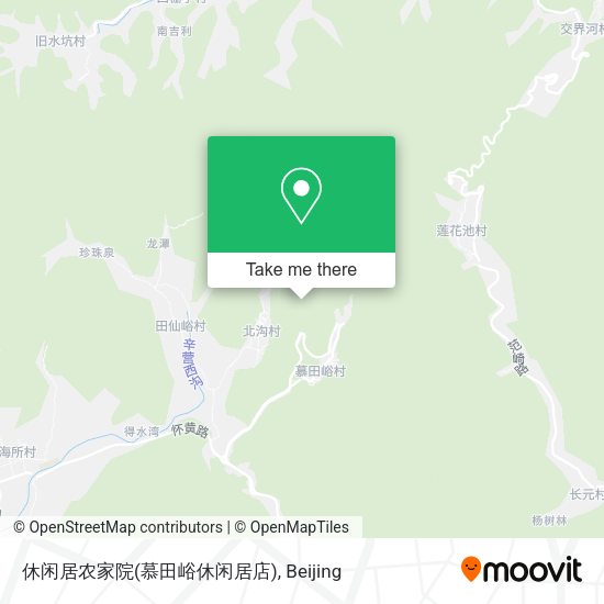 休闲居农家院(慕田峪休闲居店) map