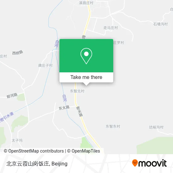 北京云霞山岗饭庄 map