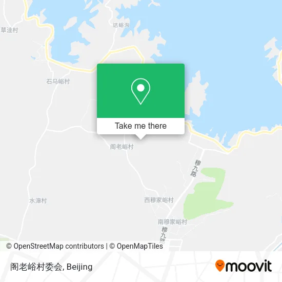 阁老峪村委会 map