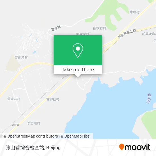 张山营综合检查站 map