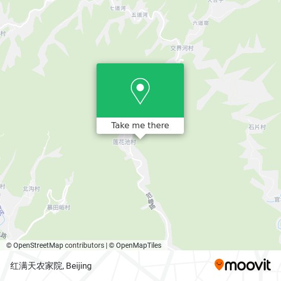 红满天农家院 map