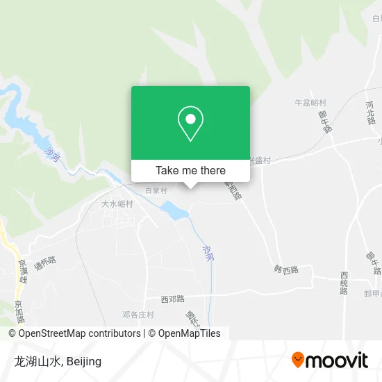 龙湖山水 map
