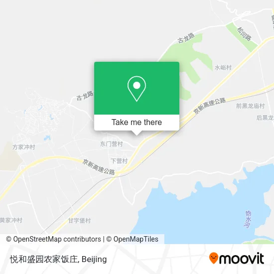 悦和盛园农家饭庄 map