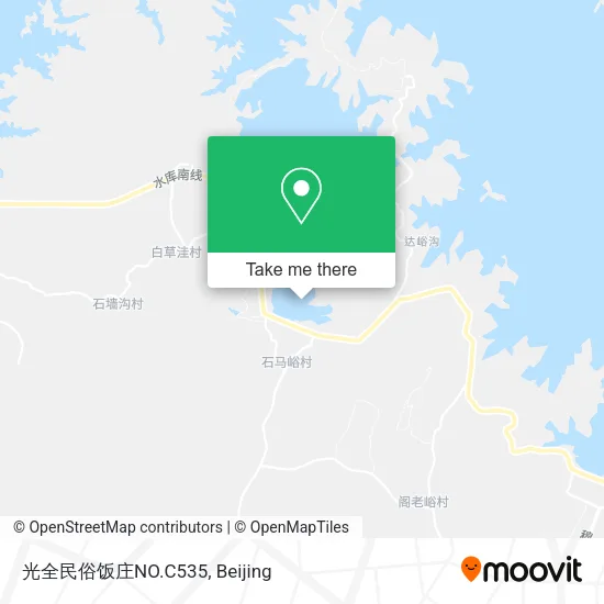 光全民俗饭庄NO.C535 map