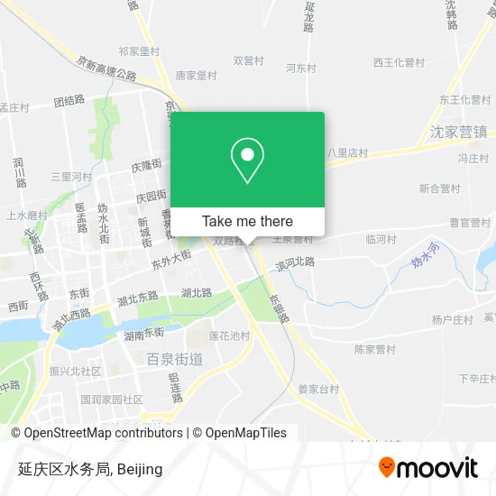 延庆区水务局 map