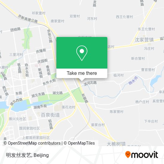明发丝发艺 map