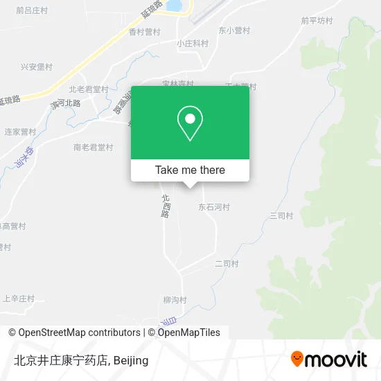 北京井庄康宁药店 map