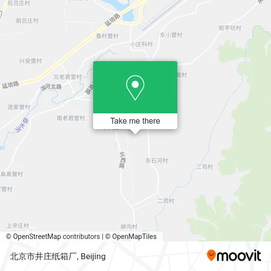 北京市井庄纸箱厂 map